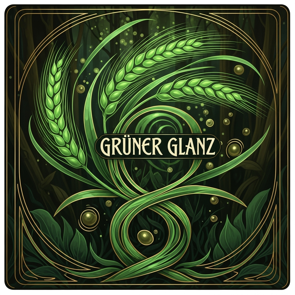 Grüner Glanz